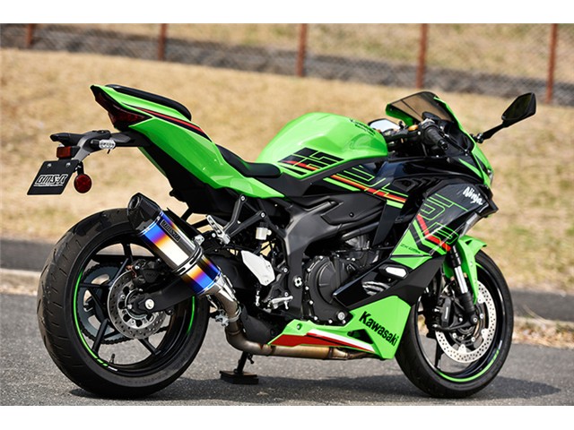 ZX-25R(8BK-ZX250H) マフラー BEAMS ビームス CORSA-EVO II ヒートチタン スリップオン G436-65-P6J