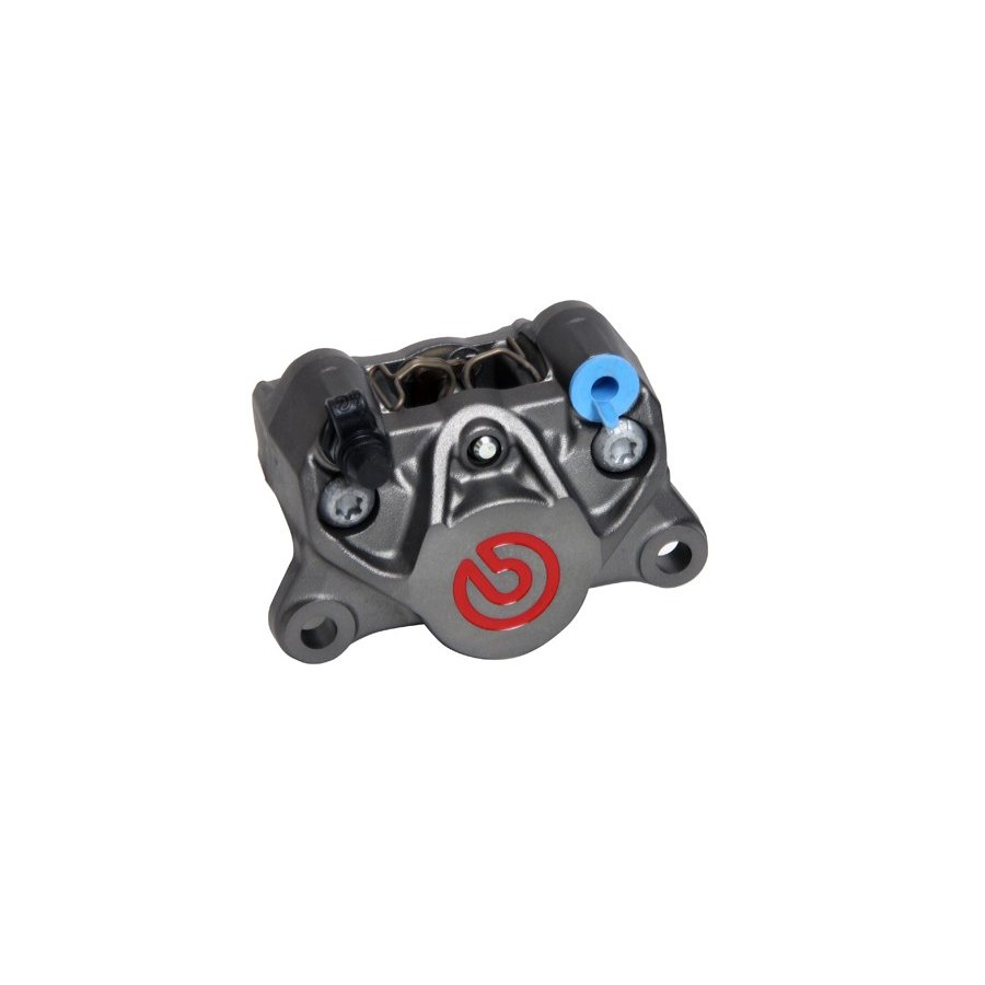 Brembo ブレンボ ブレーキ ブレンボ 2Pキャリパー φ34(34ｍｍ) チタニウム/赤ロゴ 新カニ 取付ピッチ:84mm 商品番号:20.b852.78 (旧品番20.B852.73)
