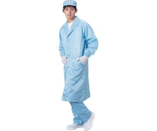正規代理店 BLASTON ブラストン コート（テーラーカラー・ボタン） ブルー