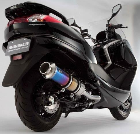 BEAMS ビームス マフラー フルエキゾースト SS400チタン マジェスティ SG20J B217-12-000