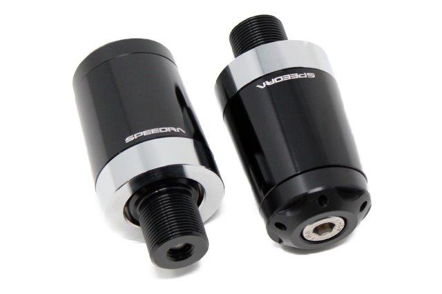 SPEEDRA スピードラ ヘビーウェイトハンドルバーエンド ABEKL02BK ZX-10R 2004-2007NINJA H2/H2R 2015-