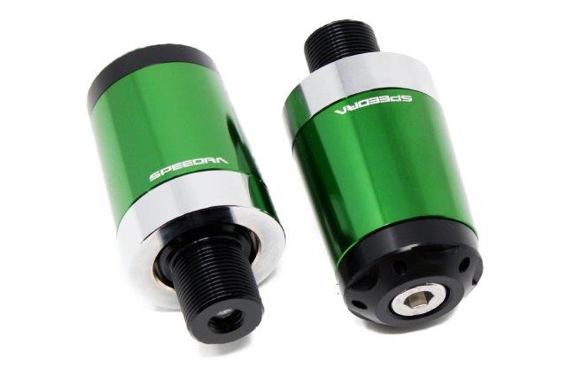 SPEEDRA スピードラ ヘビーウェイトハンドルバーエンド ABEKL02GN ZX-10R 2004-2007NINJA H2/H2R 2015-