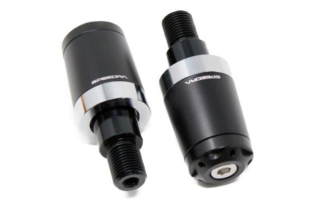 SPEEDRA スピードラ ★ヘビーウェイトハンドルバーエンド ABEYL01MBK YAMAHA 汎用