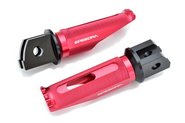 SPEEDRA スピードラ アルミ削リ出しステップ レーシングタイプ ライダー側 AFPR217RD YAMAHAMT-09/SP 2021-YZF-R7 2022-