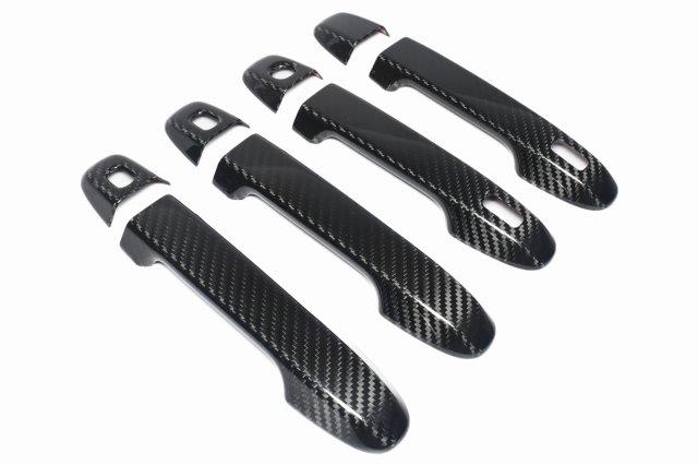 SPEEDRA スピードラ ドアハンドルカバー 8点セット ドライカーボン CCTO0109TM TOYOTA アルファード 30系 前期後期 両側パワースライドドア装着車