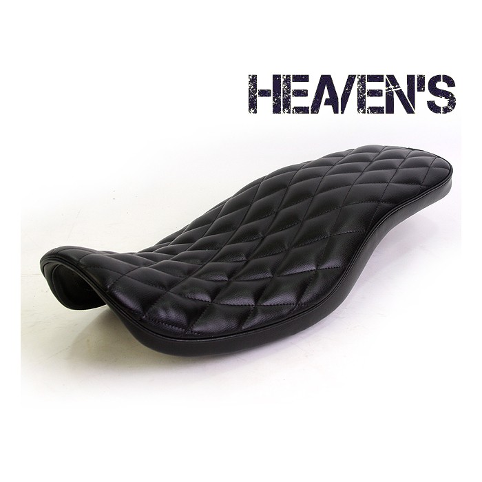HEAVENS ヘブンズ Kawasaki カワサキ エストレヤ ローダウンシート ブラック/ダイヤ Est-BK-DIA