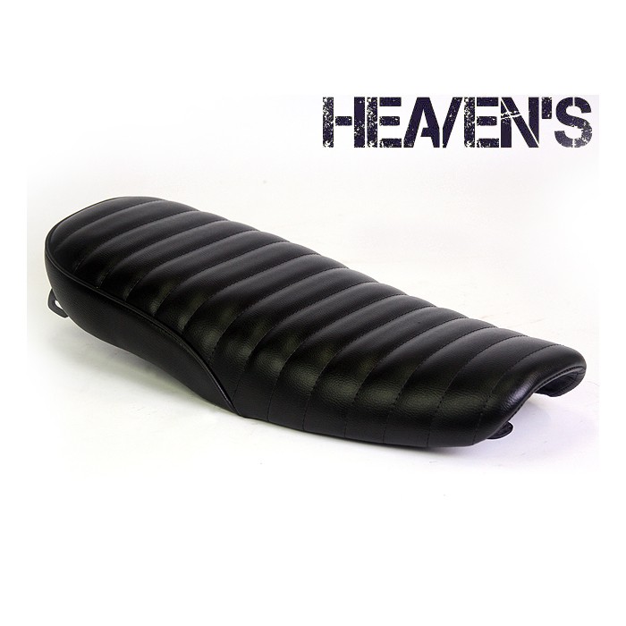 HEAVENS ヘブンズ SUZUKI スズキ グラストラッカー(キャブ車) クラシックフラットシート ブラック/タックロール Grass-Cab-BK-C|OCC netshop