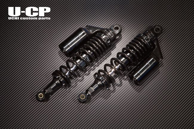 U-CP(ユーシーピー) ローダウンリアサスペンション(ブラック＆ブラック) HONDA GB350 (NC59) : GB350S (NC59) UCSUT32BKBKHO108