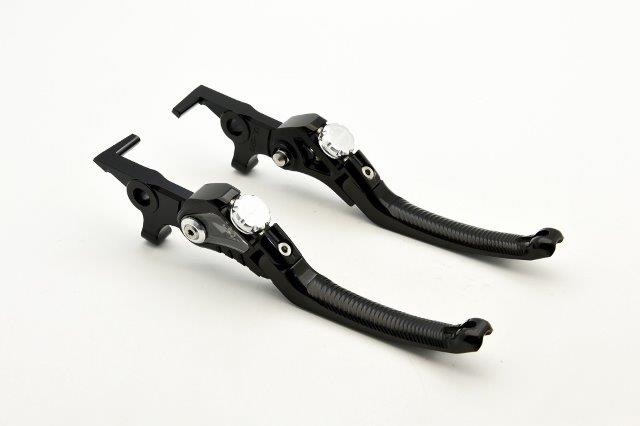 RIDEA リデア RIDEA レバー左右セット LV4-FL-DL011DR020-BK(ブラック)/SR (シルバー) YAMAHA MT-07MT-09(14-18)MT-10 RI0000330-SR