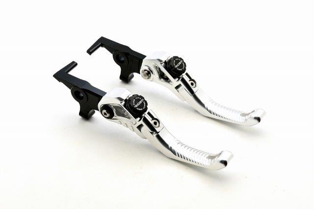 RIDEA リデア RIDEA レバー左右セット LV4-FR-DL011DR020-SR(シルバー)/BK (ブラック) YAMAHA MT-07MT-09(14-18)MT-10 RI0000333-BK｜OCC　netshop