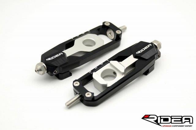 RIDEA リデア チェーンアジャスター CA-Y01-BK(カラー:ブラック) YAMAHA MT-09/MT-09 ABS 2014-MT-09 TRACER 2015-XSR900 RIYA00232
