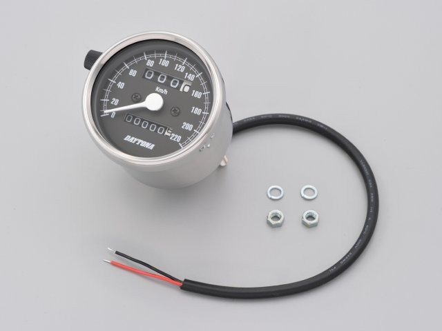 こあ 楽天市場】デイトナ DAYTONA 15633 機械式スピードメーター φ60