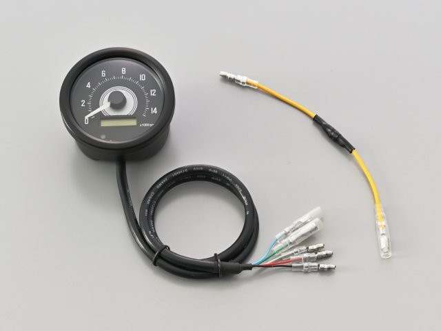 在庫有り 当日発送 DAYTONA デイトナ VELONA 電気式タコメーター Φ60 15000rpm 44204