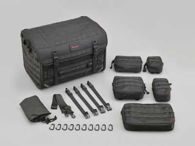 在庫有り DAYTONA デイトナ ヘンリービギンズ バイク用 キャンプ シートバッグ SYSTEM 65L+12L DH-750C コンプリートセット ポーチ付キ 22132｜OCC　netshop