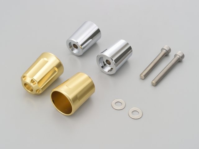 在庫有り DAYTONA デイトナ HWバーエンドリボルバー ウェイトハンドルバー (GLD)M8 K 17267