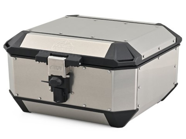在庫有り GIVI ジビ デイトナ バイク用 リアボックス モノキー 45L アルミ製 オプション付き(インナーマット/バックレスト) MTB45AｰADV シルバー 60928