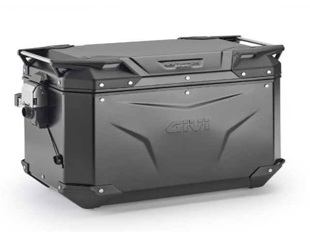在庫有り GIVI ジビ デイトナ サイドケース 48L アルミ製 キーシリンダー別売 スマートセキュリティロック対応 OBKEV48BR 右側用 ブラック 61288