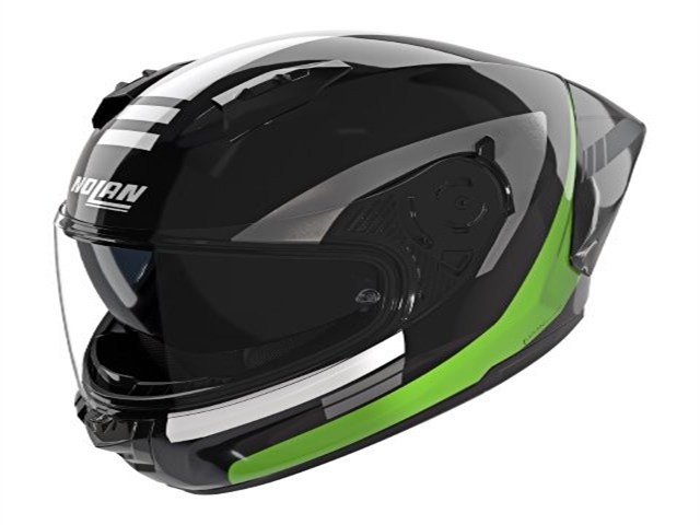 在庫有り Daytona デイトナ NOLAN ノーラン バイク ヘルメット フルフェイス N60-6 SPORT CONTRASTO(GREEN/358) Mサイズ(57-58cm) 64155|OCC netshop