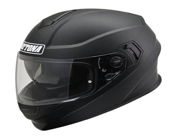 在庫有り デイトナ バイク用 ヘルメット SG規格 ABS+PC ピンロックシート付属 インナーバイザー装備 DN-002CP マットブラック Mサイズ(57-58cm) 46462|OCC netshop