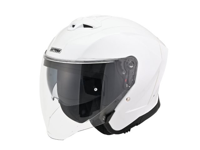 在庫有り 当日発送 デイトナ バイク用 ヘルメット ジェット SG規格 高強度ABS スポーツ設計 インナーバイザーDN-006SJ ホワイト XLサイズ(61-62cm) 61079｜OCC　netshop 10,845円