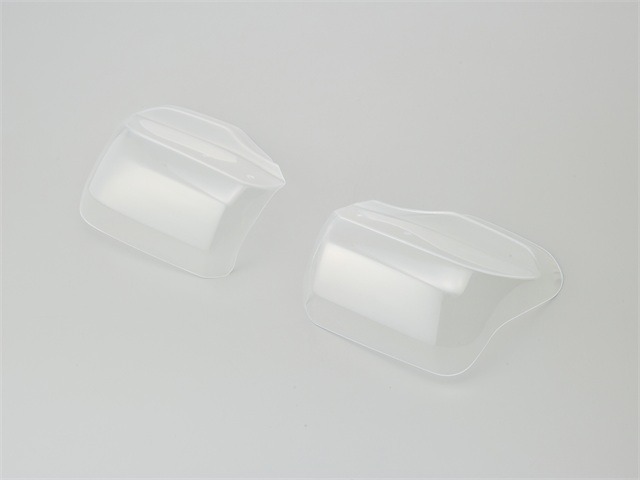 在庫有り DAYTONA デイトナ 汎用ナックルバイザー 耐衝撃アクリル製クリアー 71076｜OCC　netshop
