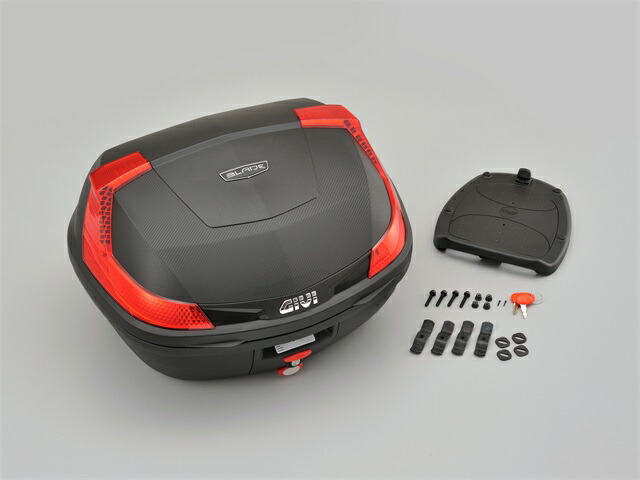 在庫有り DAYTONA デイトナ GIVI B47NML モノロックケース (47L) 未塗装ブラック 76871