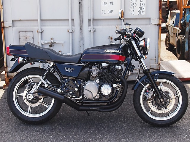 ゼファー400χ FXタイプタンクセット(E4ブルー)前期シート ドレミコレクション 17203
