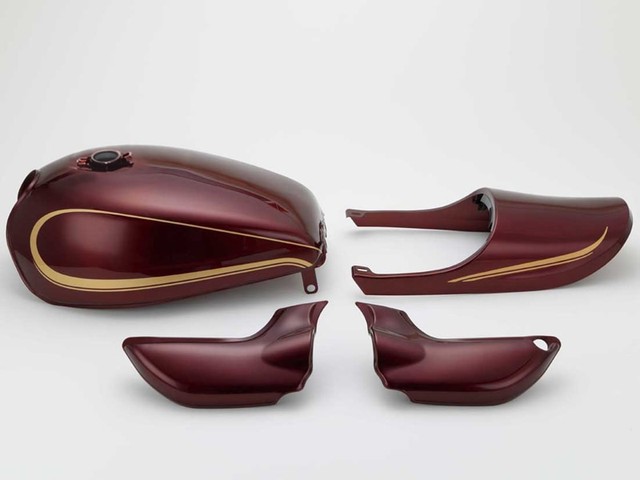 楽天市場】ゼファー750 Z2タイプ塗装済みスチールタンクセット(Z2