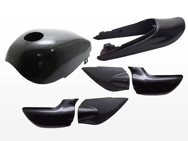 Z900RS Z1 Style外装カバーセット 無塗装ペイントベース ドレミコレクション 35010