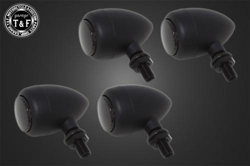 在庫有り Garage T&F ティーアンドエフ エッグウィンカー(LED)ブラック ダークレンズ仕様 KIT ステーC SL149BKDC|OCC netshop