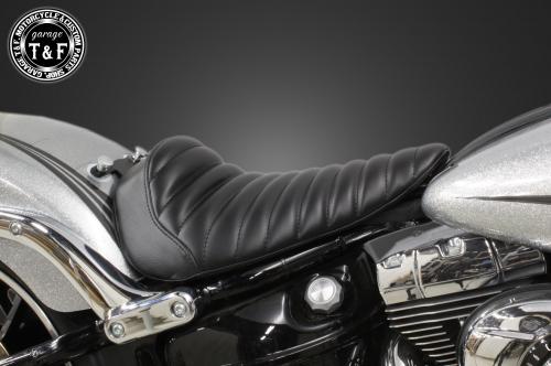 在庫有り T&F ティーアンドエフ Harley-Davidson ハーレーダビッドソン ソフテイルブレイクアウト(FXSB) シングルシート(タックロール) STST46