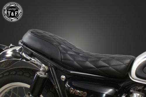 在庫有り Garage T&F ティーアンドエフ Kawasaki カワサキ W800/650/400 ダイヤシート(Face-1) W650ST06