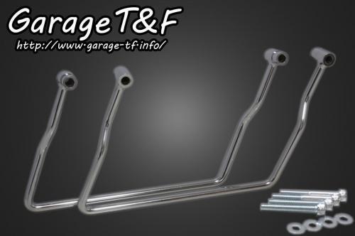 在庫有り Garage T&F ティーアンドエフ ドラッグスター1100 サドルバックサポート(メッキ) 純正フェンダー専用 DS1100SB01