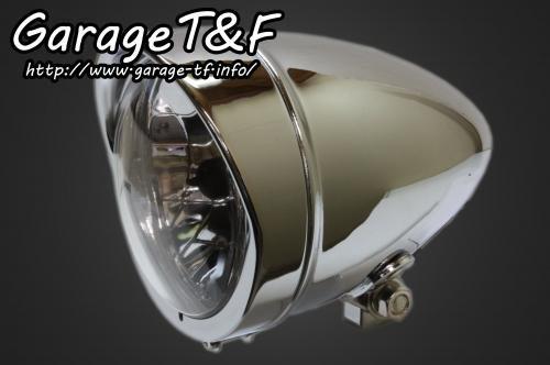 在庫有り Garage T&F ティーアンドエフ 4.5インチロケットライト(メッキ) HL07