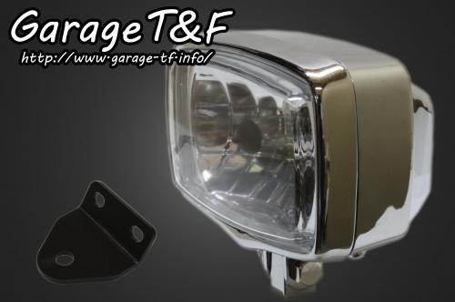 在庫有り Garage T&F ティーアンドエフ SR400 スクエアライト&ライトステー(タイプC)KIT SR400HL16