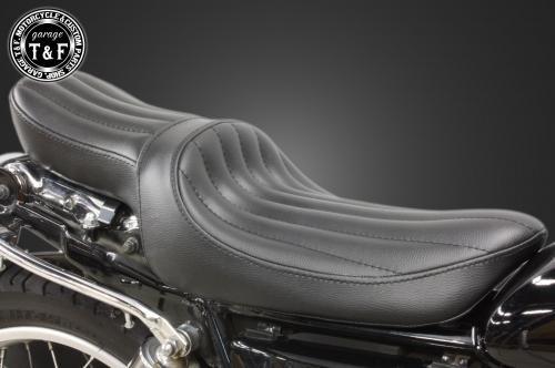 在庫有り Garage T&F ティーアンドエフ SR400 バーチカルシート(Face-6) SR400ST32