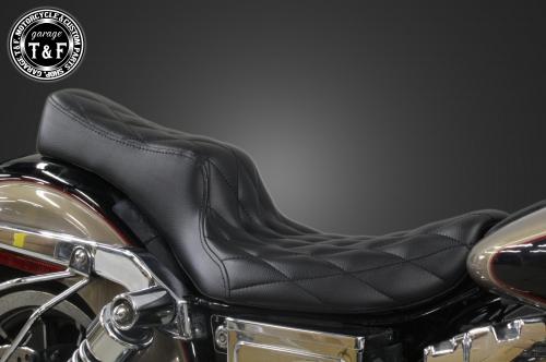 在庫有り Garage T&F ティーアンドエフ ダイナ(DYNA)前期用 ダブルシート(ダイヤ) 507022