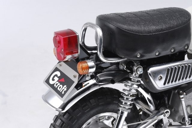 楽天市場】ミニモト Z50J 4Lモンキークラシックグラブバー スチール製