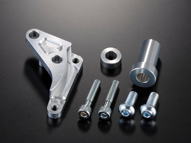 在庫有り Gクラフト フロントキャリパーサポート ブレンボ4P KSR110フォーク用 33161