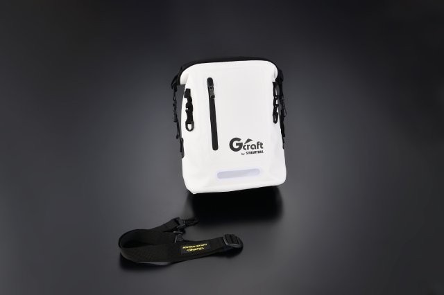 在庫有り Gクラフト GcraftxSTREAM TRAIL センターバッグ ホワイト 汎用 ターポリン 39473|OCC netshop