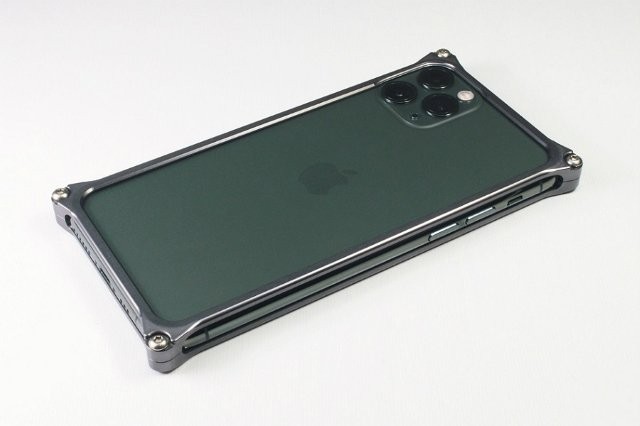 GILD DESIGN ギルドデザイン ソリッドバンパー グレー iPhone11PRO GI-426GR 43059｜OCC　netshop