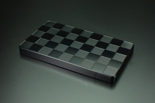 GILD DESIGN ギルドデザイン GM-101 削り出し名刺入れ [市松]ブラック 49021｜OCC　netshop 7,478円