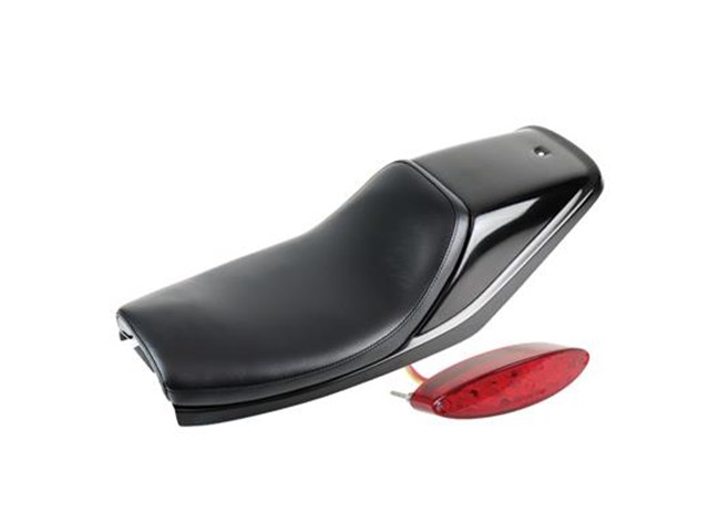 在庫有り GOODS グッズ FTシートKIT TW200/225 BLACK/プレーン LEDオーバルテール G3-00134
