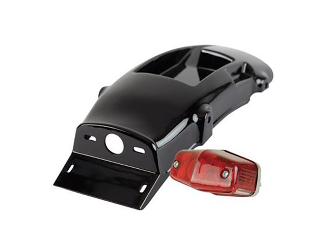 1?2か月 予定 GOODS グッズ フェンダーレスキット バッテリーイン ルーカスL525 SR400/500(78'~Final) 黒塗装仕上げ G6-00245