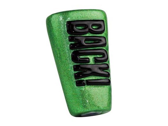 約3か月 予定 GOODS グッズ AP's BACK KNOB ラメグリーン/ブラック - APtrikes125 MMS-AP037