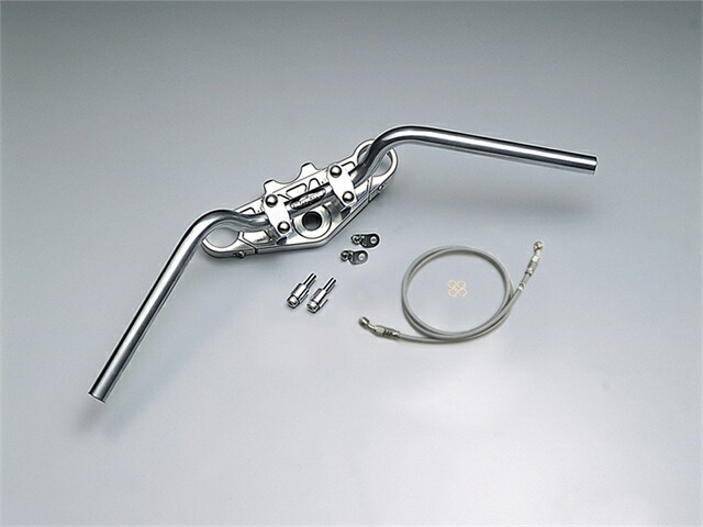 要納期確認 HURRICANE ハリケーン バーハンドルkit CBR1100XX(99- HISS車) クロームメッキ＆シルバー HBK505AS-01