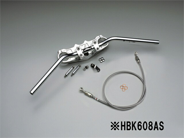 要納期確認 HURRICANE ハリケーン バーハンドルkit ZZR1400 シルバー HBK608AS