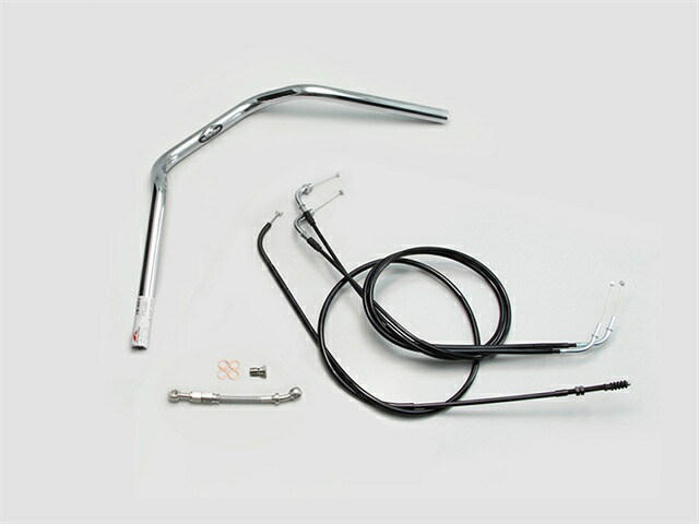 要納期確認 HURRICANE ハリケーン ナロー2型 ハンドルSET W800 20 クロームメッキ H717-046C
