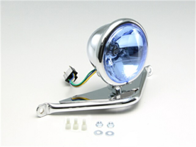 要納期確認 HURRICANE ハリケーン 4.5マルチリフレクターヘッドライトkit TW225E TW200/E ブルーレンズ HA5606BU
