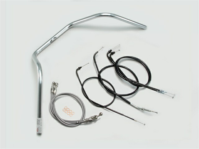 要納期確認 HURRICANE ハリケーン 250ドレッサー ハンドルSET CB400SF(~98 NC31) クロームメッキ H010-081C